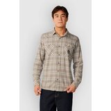 Rip Curl S-Series Solucel Flannel Shirt storm grey Cene