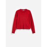 Reserved Prugasti džemper - crvena | shoptok.hr