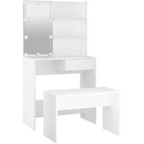  Set toaletnog stolića LED bijeli od konstruiranog drva | Eponuda.com