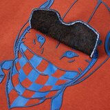  Dječja topla majica svijetla boja hrđe 104 | shoptok.hr