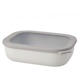 Mepal Cirqula posoda za shranjevanje 2l / 24,9x19,8x7cm / nordijsko bela / plastika PP, TPE, (20542107) | Shoptok.si