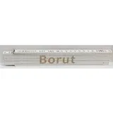 Zložljiv meter Heka (napis: Borut, bele barve, 2 m)