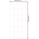 vidaXL Klizna vrata s priborom ESG staklo i aluminij 90 x 205 cm | shoptok.hr