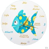  Personalizirani zidni satovi – Unikatni dar zahvalnosti za učiteljice i tete u vrtiću - 13. - 17919 | shoptok.hr