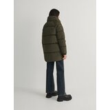 Reserved - Prošiveni kaput - smeđezeleno | shoptok.hr