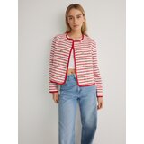 Reserved - Dvoredna prugasta jakna - crvena | shoptok.hr