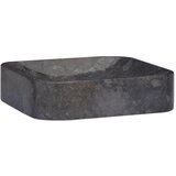 vidaXL Umivalnik črn 40x40x10 cm marmor Cene