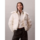 Calvin Klein Jeans Prehodna jakna 'ESSENTIAL' bela Cene