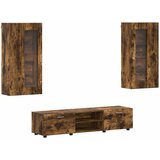  Set TV komoda FLORIN 3 pcs Dimljeni hrast Konstruirano drvo | Eponuda.ba