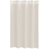 Voile zavjese s ušicama 2 kom krem 140x175 cm | Shoptok.si