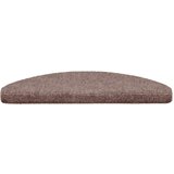  Prostirke za stepenice, samoljepljive, 15 kom, 65x21x4 cm, svijetlosmeđe, poluokrugle, velike | shoptok.hr