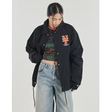 New Era MLB COACHES JACKET NEW YORK METS Crna | shoptok.hr