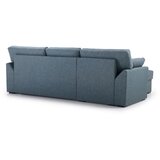 Scandic modra raztegljiva kotna sedežna garnitura (levi kot) janson – | Shoptok.si