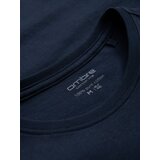 Ombre Classic BASIC men's cotton T-shirt - navy blue | Shoptok.si