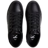 Calvin Klein Jeans Leather Trainers Crna | shoptok.hr
