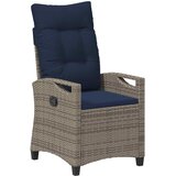  Vrtna stolica 2 pcs siva i modra 56 x 60 x 112 cm | shoptok.hr