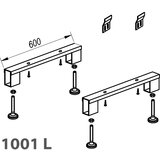 Kolpa San asimetrična kopalna kad za vgradnjo beatrice - leva 170 x 110 (70) cm (3838987771043) | Shoptok.si