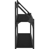  Polica na zidu Zidna montaža Crni hrast 80 x 21 x 51 cm | Eponuda.com