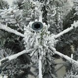  Umjetno božićno drvce s stalakom Bijelo 120 cm PE i PVC | shoptok.hr