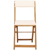  Vanjske bistro stolice 4 pcs Krem bijela 40 x 53 x 80 cm | shoptok.hr