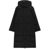 Pull&Bear Zimski plašč črna | Shoptok.si