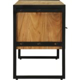 vidaXL TV Kabinet 100x35x50 cm Čvrsto Drvo Bagrem | shoptok.hr