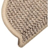 vidaXL Samoljepljivi otirači za stepenice 30 kom 56x17x3 cm tamnobež | shoptok.hr