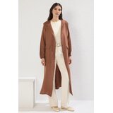 Trendyol Modest Ženski kardigan Tctss25Kf00005, Smeđi Cene