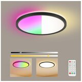  Brilagi - LED RGB prigušiva svetiljka ULTRA SLIM LED/18W/230V prečnik 30 cm crna + daljinski upravljač | Eponuda.com
