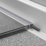 LOGOCLIC Završni profil (Mat plemeniti čelik, 0,9 m x 26 mm, Vrsta montaže: Uticanje) | shoptok.hr