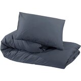  Set posteljine za poplun antracit 135x200 cm lagana mikrovlakna | shoptok.hr