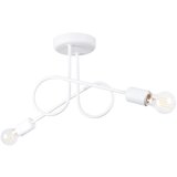 Nice Lamps Bela stropna svetilka 18x57 cm Opulent – Cene