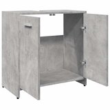  Kupaonski ormarić za umivaonik beton sivi 60x33x60 cm | Eponuda.com