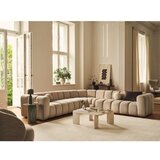 Micadoni Zelena žametna kotna sedežna garnitura Lupine – | Shoptok.si