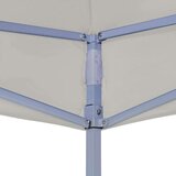 Šator za svadbe - šator za zabave Krema 200 x 200 x 315 cm Oxford tkanina - Krema Bez bočnog zida Da | shoptok.hr