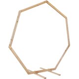  Vjenčani luk Svijetlosmeđa 221 x 92 x 216 cm Čvrsto borovo drvo | shoptok.hr