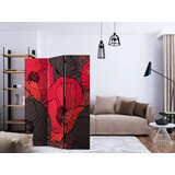  Paravan u 3 dijela - Pleated poppies [Room Dividers] 135x172 | shoptok.hr
