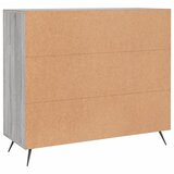  Komoda boja hrasta sonome 90 x 34 x 80 cm konstruirano drvo | shoptok.hr