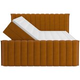 Premium Living Postelja Boxspring Lina, Opečnato Rjava, 180x200 | Shoptok.si