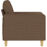  Fotelja smeđa 60 cm od tkanine | shoptok.hr