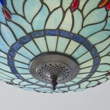 Endon 111899 - Plafonska lampa Tiffany DRAGONFLY 3xE27/10W/230V prečnik 50 cm | Eponuda.com