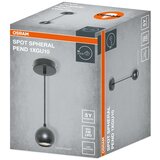 Osram Luster na sajli SPOT SPHERAL 1xGU10/6W/230V crna | Eponuda.com