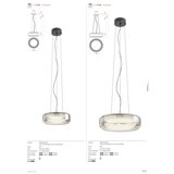  Redo 01-3591 - LED luster na sajli SOLERA LED/24W/230V prečnik 35 cm CRI 93 3000/4000K | Eponuda.com