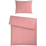 Esposa POSTELJNINA Mavie 140/200 cm saten srebrne barve, pink | Shoptok.si