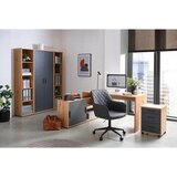 Cantus PREDALNIK NA KOLESCIH antracit, hrast artisan | Shoptok.si