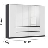 Modern Living Omara S Klasičnimi Vrati Mainz, Bela, Siva | Shoptok.si