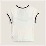 Vans Majice s kratkimi rokavi KARI TIE NECK TOP CLAS Bela Cene