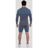 GymBeam OG1 Seamless Longsleeve Grey/Blue L | Eponuda.com