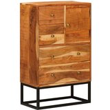  Komoda s ladicama Prirodna 55 x 30 x 90 cm Čvrsto drvo akacije | shoptok.hr