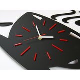 Moderna stenska ura Red Satin Cup NH041 (dekorativne stenske) | Shoptok.si